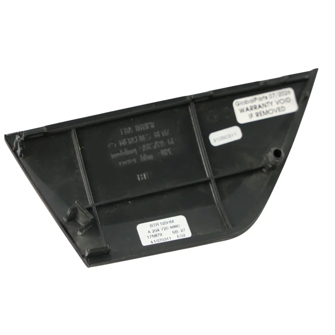 Panel Cubierta Moldura Puerta Delantera Derecha Nogal para Mercedes W204 con número de pieza A2047204880 Mercedes W204 Panel Cubierta Moldura Puerta Delantera Derecha Nogal - SKU A2047204880 - Número de pieza A2047204880