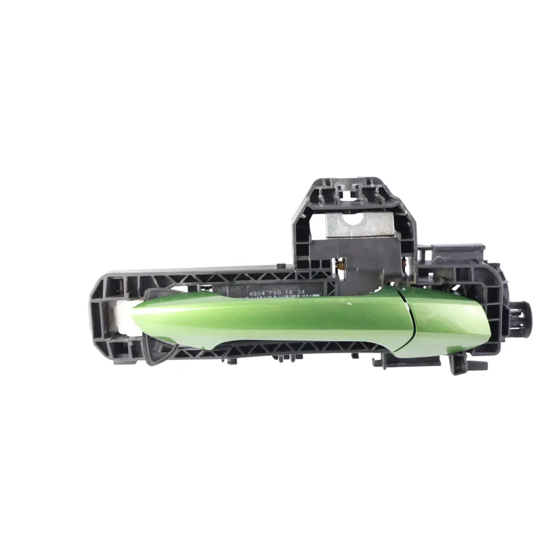 Mercedes W204 Tirador Manija Puerta Trasera Derecha Verde Elbaita Metalizado - SKU A2047602434-ELBA - Número de pieza A2047602434