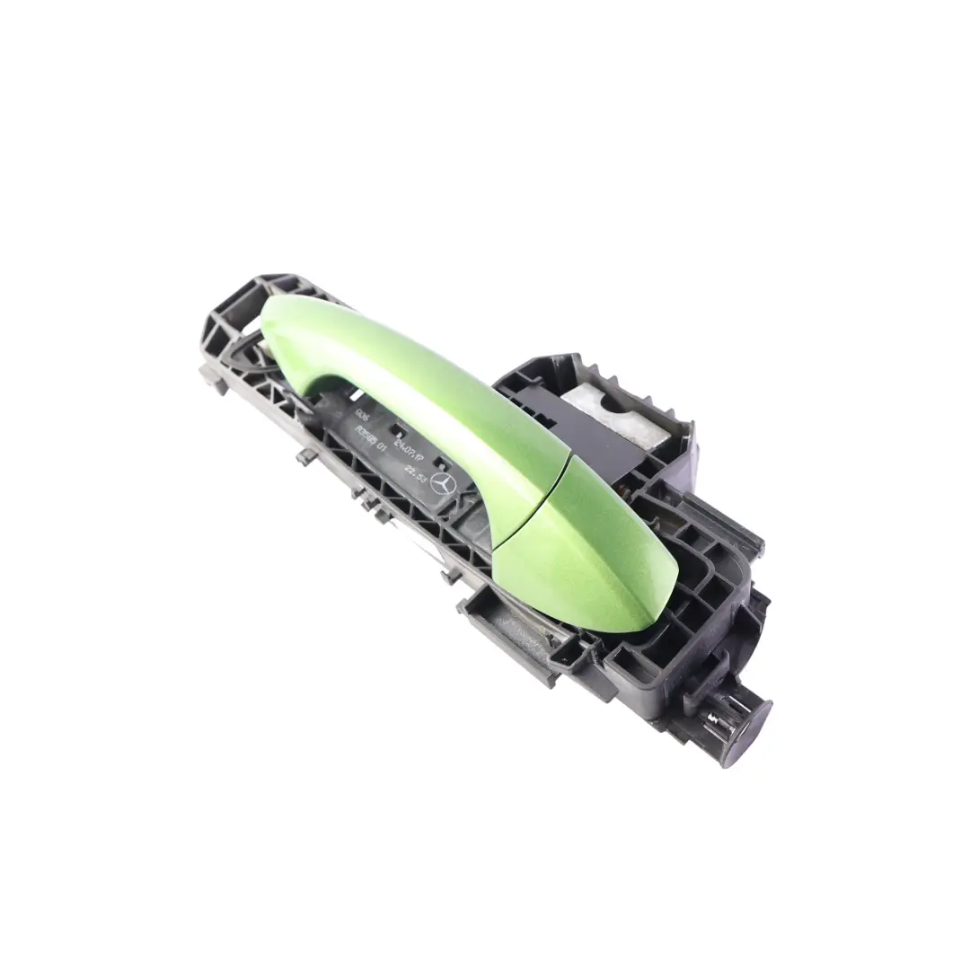 Mercedes W204 Door Handle Grab Rear Right O/S Elbaite Green Metallic - 175 - SKU A2047602434-ELBA - Part number A2047602434