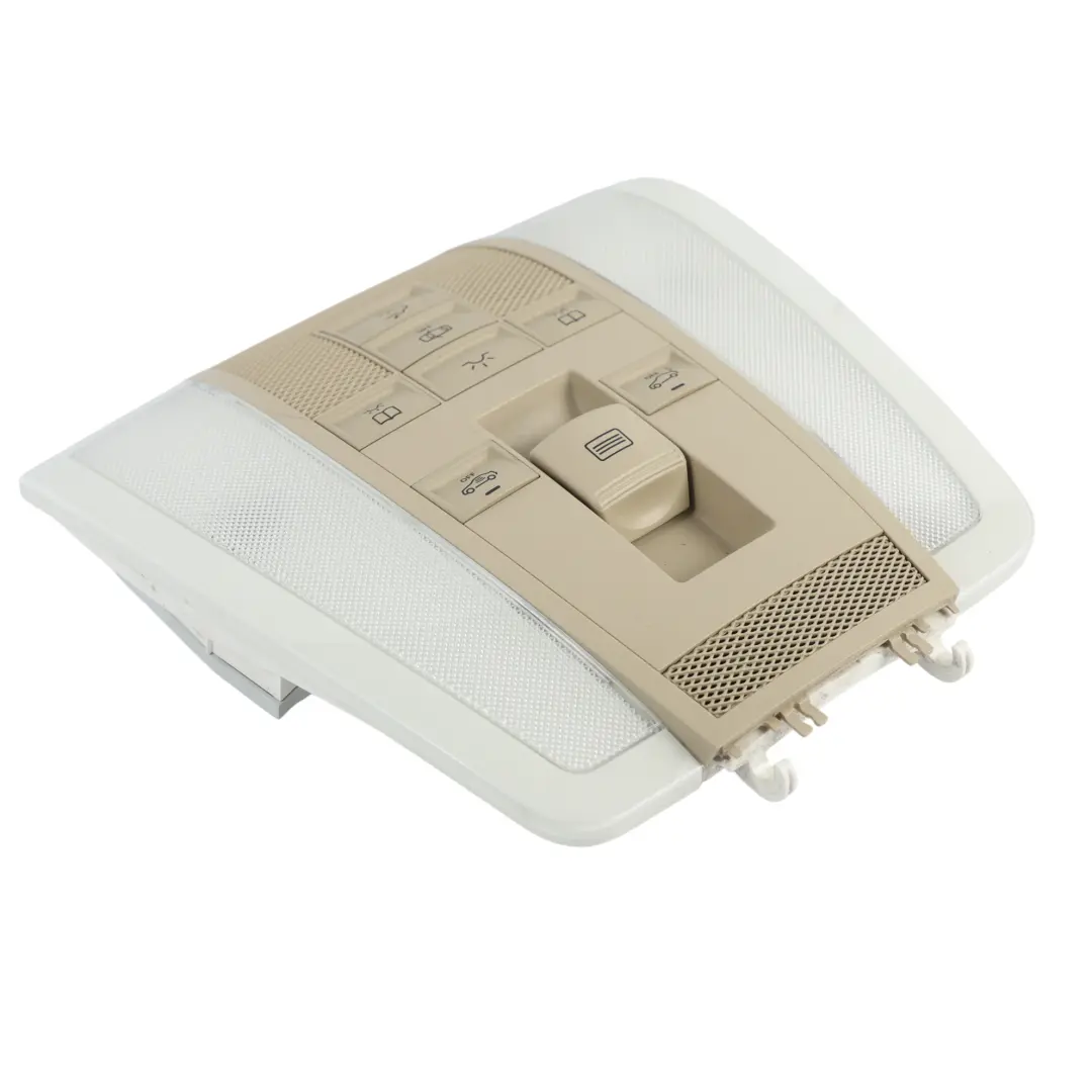 Front Roof Light Interior Switch Beige to Mercedes W204 C207 with Part number A2048201823 Mercedes W204 C207 Front Roof Light Interior Switch Beige - SKU A2048201823-3 - Part number A2048201823