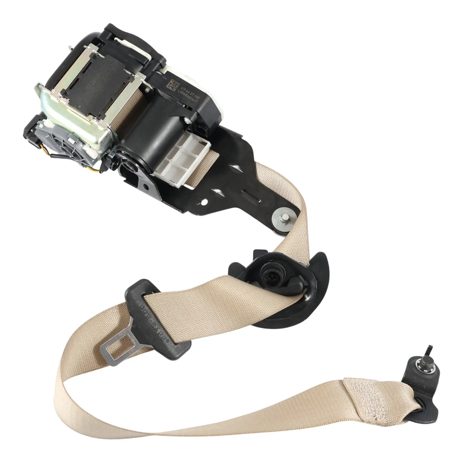 Mercedes W204 Cintura di Sicurezza Anteriore Beige Sinistra A2048602186