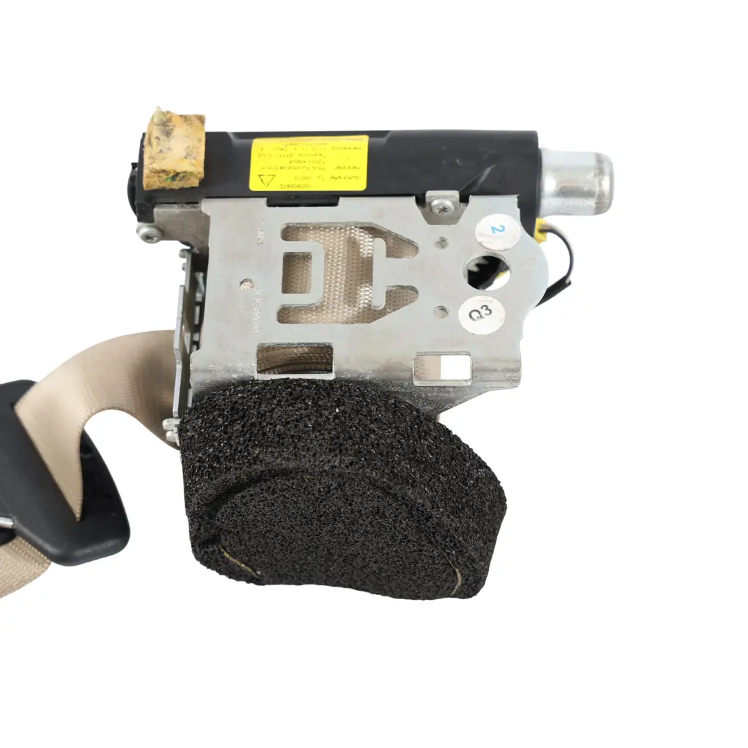 Belt Seatbelt Beige Right O/S to Mercedes W204 Rear Seat with Part number A2048608285 Mercedes W204 Rear Seat Belt Seatbelt Beige Right O/S - SKU A2048608285-1 - Part number A2048608285