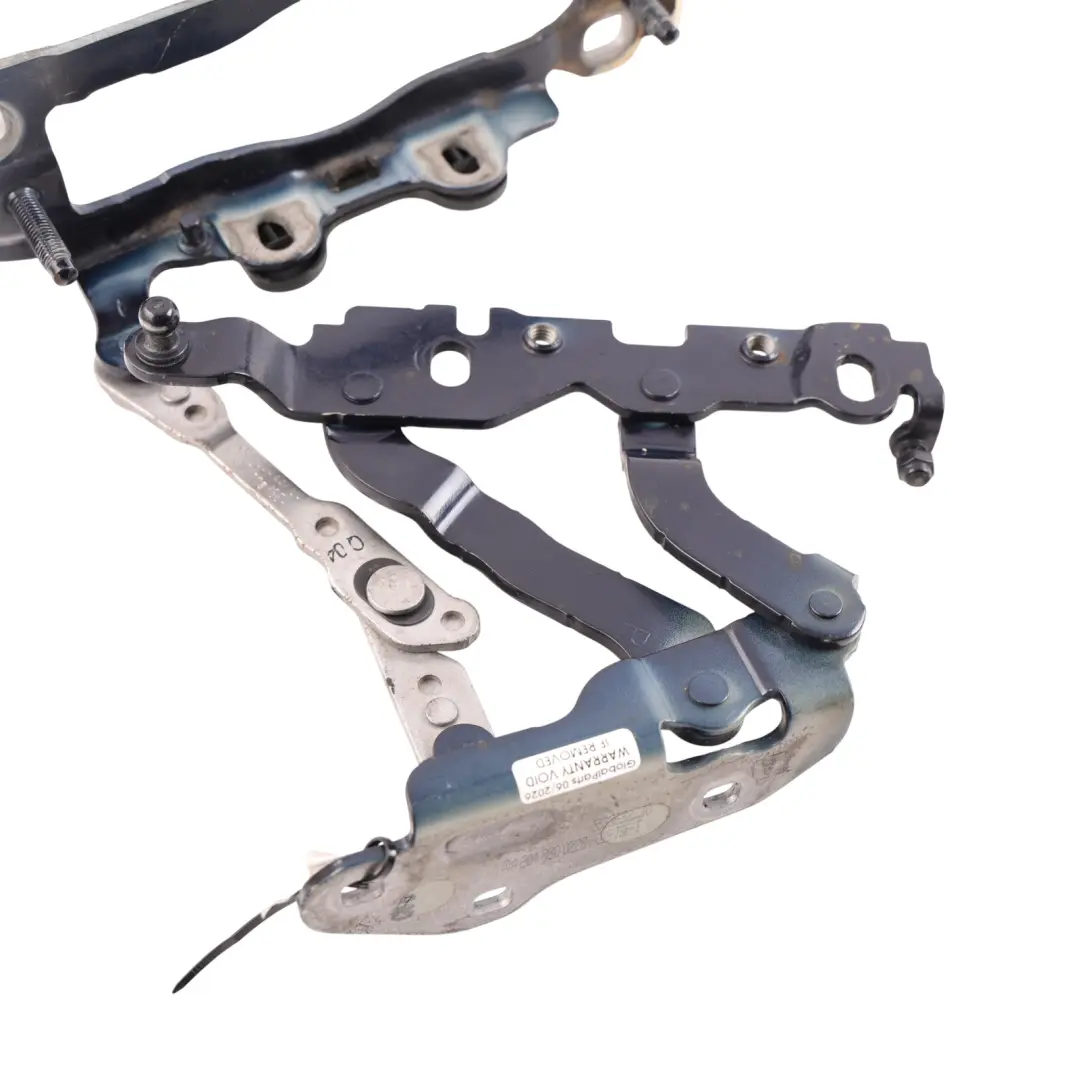 Hood Bonnet Hinge Right O/S Cavansite Blue Metallic - 890 to Mercedes W212 with Part number A2048800228 Mercedes W212 Hood Bonnet Hinge Right O/S Cavansite Blue Metallic - 890 - SKU A2048800228-CVB - Part number A2048800228