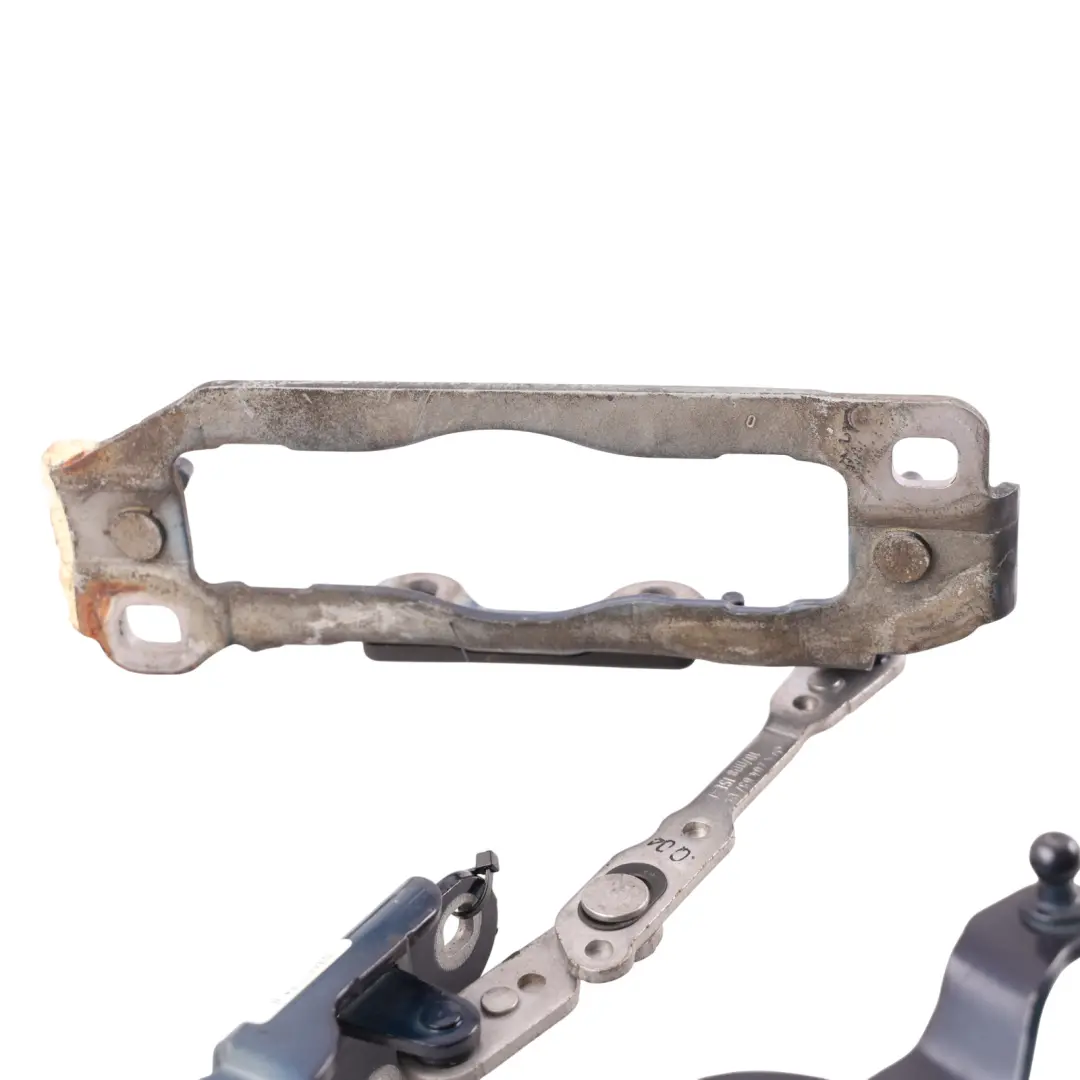 Hood Bonnet Hinge Right O/S Cavansite Blue Metallic - 890 to Mercedes W212 with Part number A2048800228 Mercedes W212 Hood Bonnet Hinge Right O/S Cavansite Blue Metallic - 890 - SKU A2048800228-CVB - Part number A2048800228