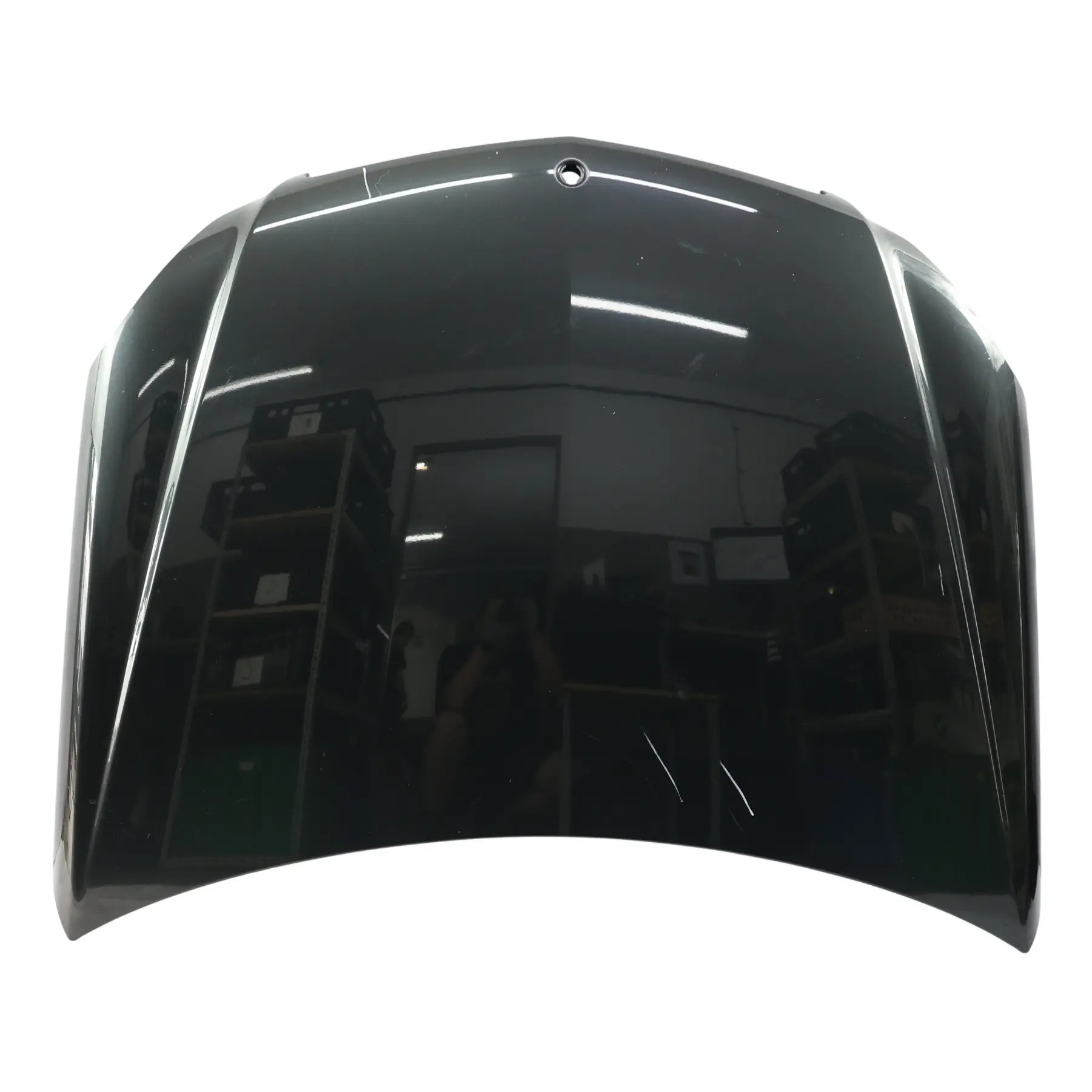 Mercedes W204 Hood Bonnet Trim Panel Engine Cover Magnetite Black - 183