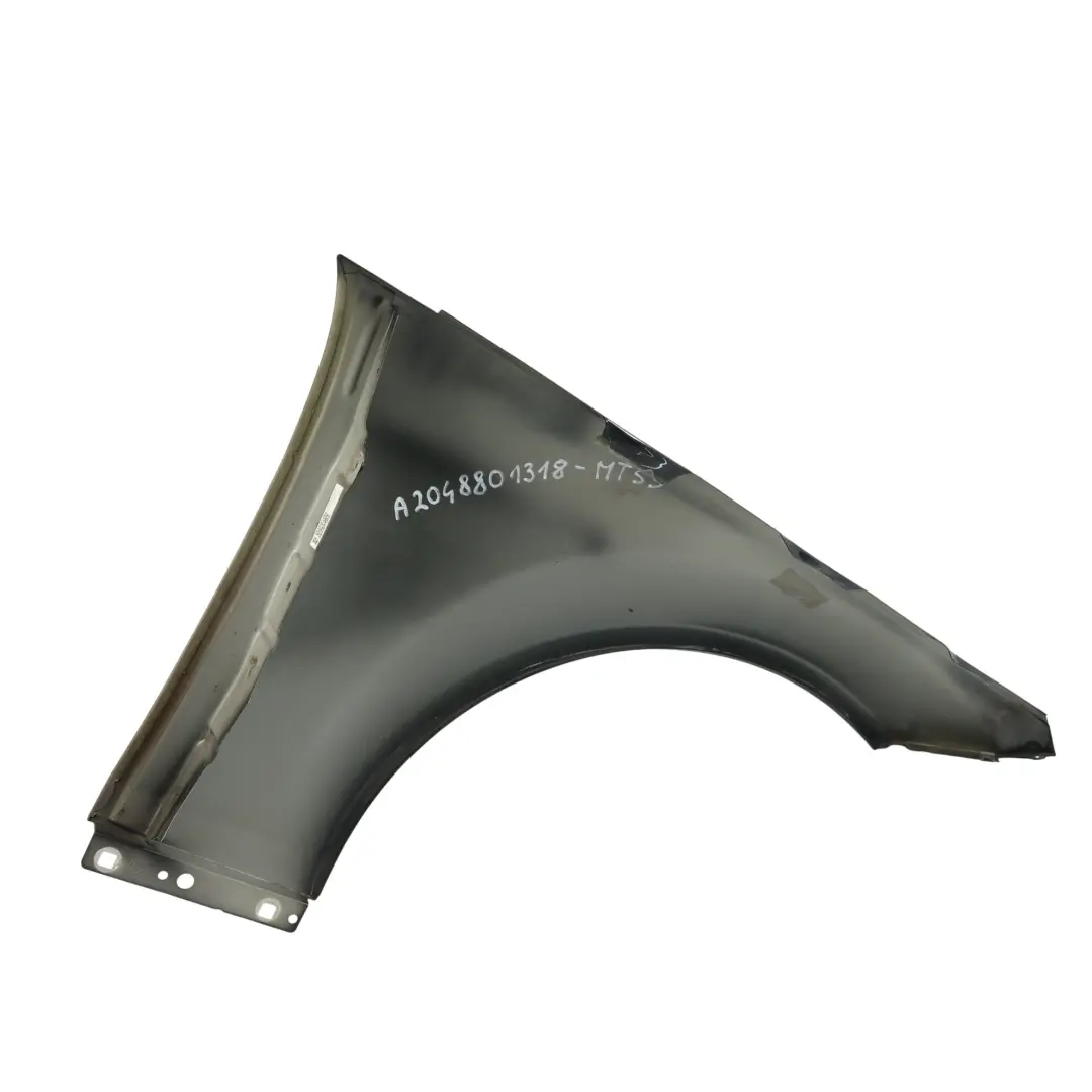 Mercedes W204 Side Wing Panel Front Left N/S Fender Magnetite Black - 183 - SKU A2048801318-MTS3 - Part number A2048801318