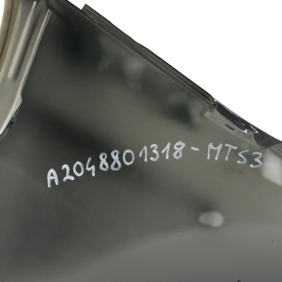 Mercedes W204 Side Wing Panel Front Left N/S Fender Magnetite Black - 183 - SKU A2048801318-MTS3 - Part number A2048801318