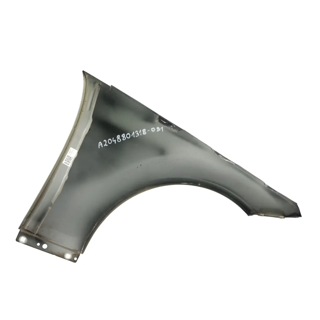 Mercedes W204 Pannello Alare Laterale Anteriore Sinistro Obsidian Black - 197 - SKU A2048801318-OB1 - Numero di parte A2048801318