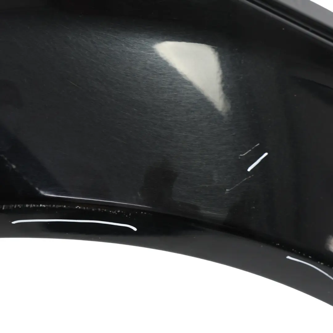 Mercedes W204 Seitenwand Vorne Rechts Kotflügel Obsidian Black Schwarz - 197 - SKU A2048801418-OB - Teilenummer A2048801418