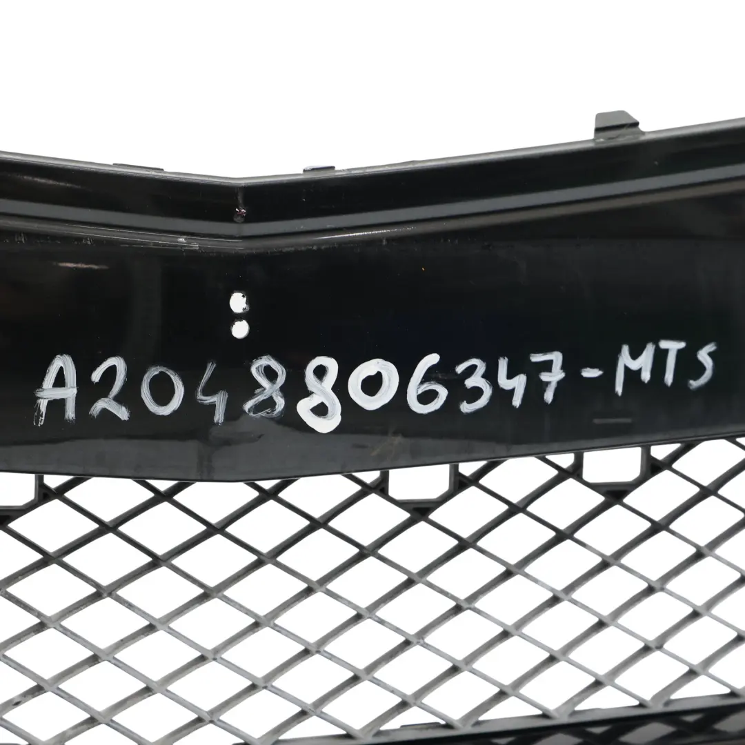 Mercedes W204 Front Bumper Avantgarde Elegance Magnetite Black Metallic - 183 - SKU A2048806347-MTS - Part number A2048806347