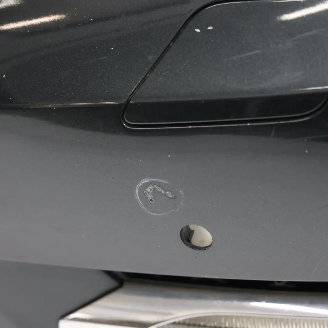 Mercedes W204 Front Bumper AMG Trim Panel Cover Magnetite Black Metallic - 183 - SKU A2048808347-MTS - Part number A2048808347