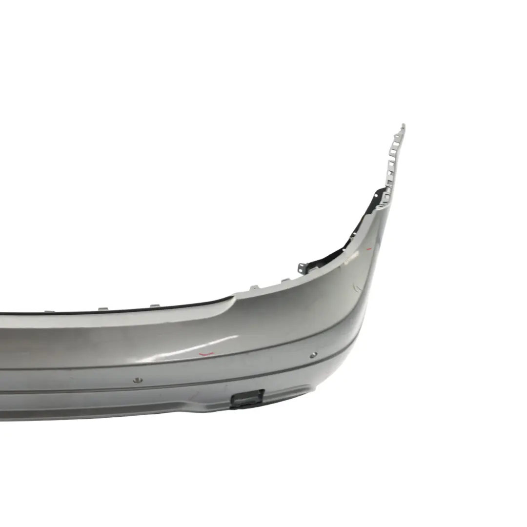Bumper AMG Trim Panel Covering Palladium Silver Metallic 792 to Mercedes W204 Rear with Part number A2048809347 Mercedes W204 Rear Bumper AMG Trim Panel Covering Palladium Silver Metallic 792 - SKU A2048809347-PAL - Part number A2048809347
