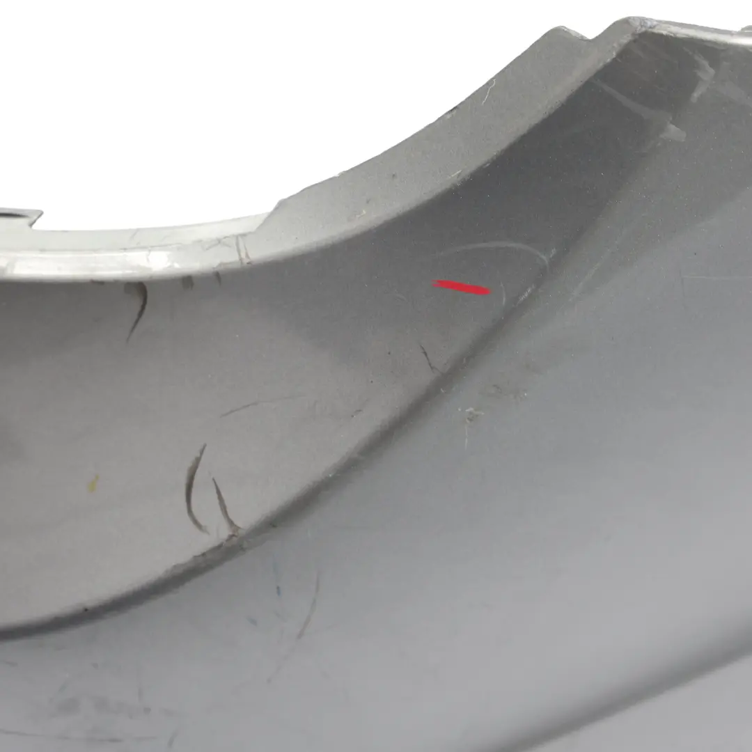 Bumper AMG Trim Panel Covering Palladium Silver Metallic 792 to Mercedes W204 Rear with Part number A2048809347 Mercedes W204 Rear Bumper AMG Trim Panel Covering Palladium Silver Metallic 792 - SKU A2048809347-PAL - Part number A2048809347