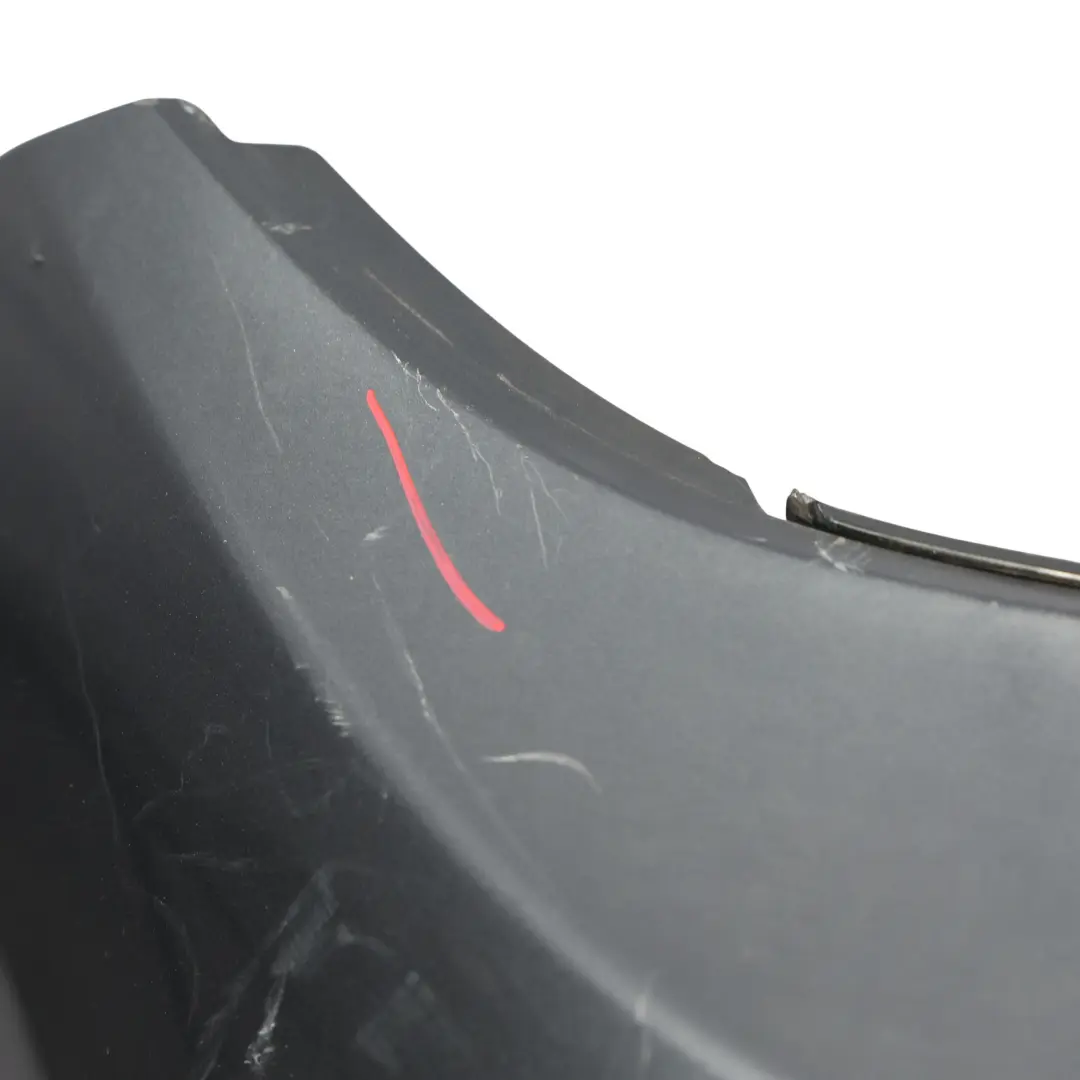 Bumper Trim Panel AMG Tenorite Grey Metallic - 755 to Mercedes W204 Rear with Part number A2048809347 Mercedes W204 Rear Bumper Trim Panel AMG Tenorite Grey Metallic - 755 - SKU A2048809347-TNG1 - Part number A2048809347