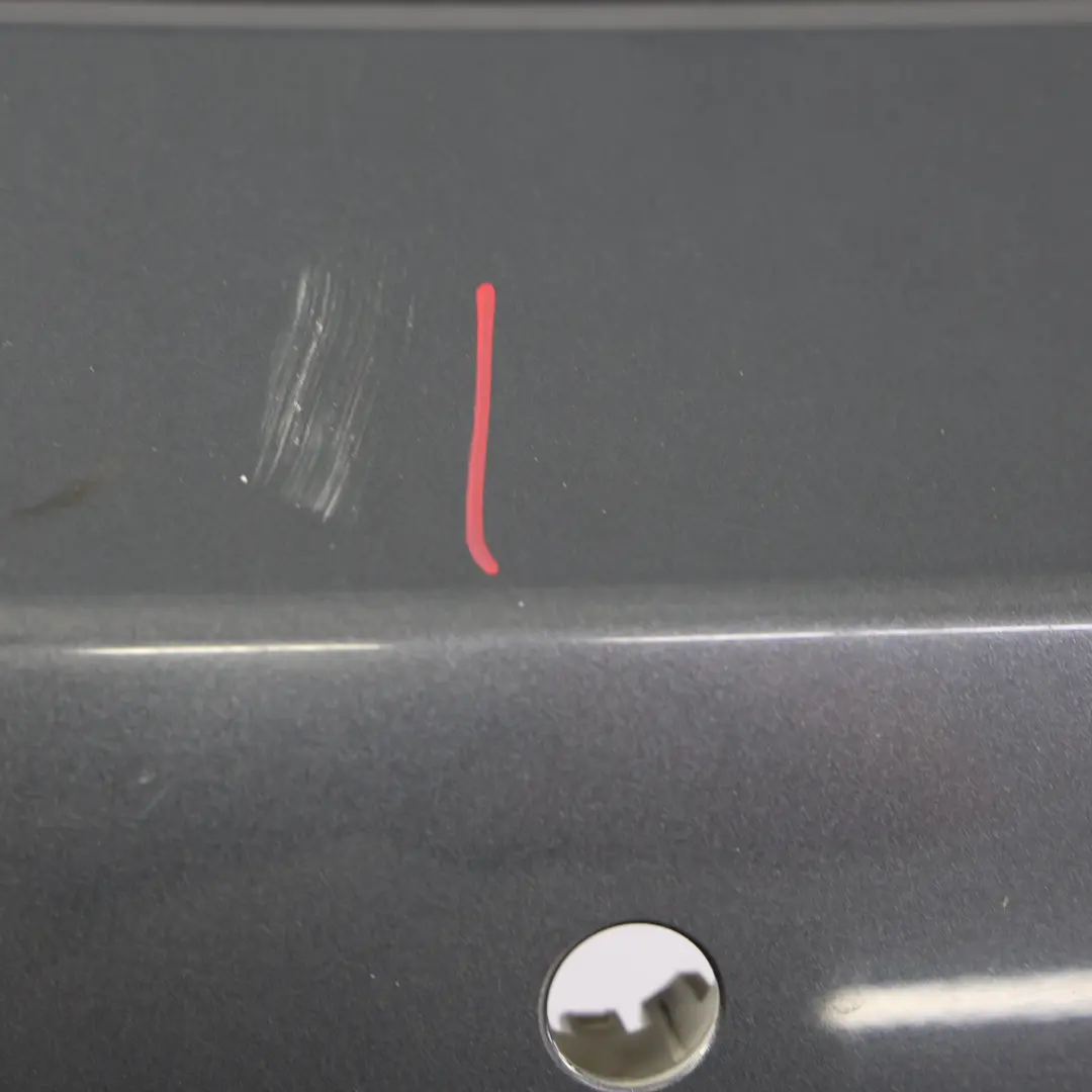 Mercedes W204 Rear Bumper Trim Panel AMG Tenorite Grey Metallic - 755 - SKU A2048809347-TNG1 - Part number A2048809347