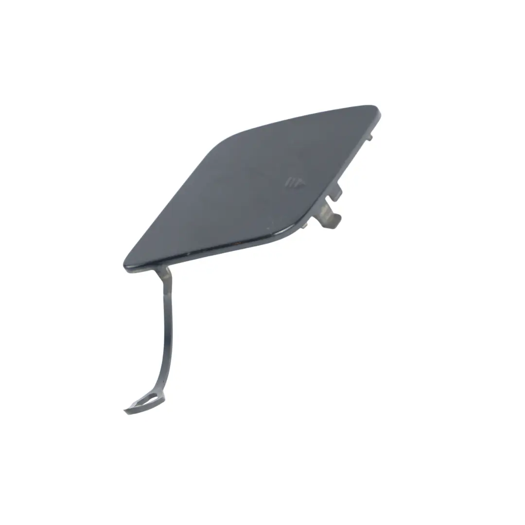Front Bumper Towing Eye Flap Trim Cover Obsidian Black - 197 to Mercedes W204 with Part number A2048850426 Mercedes W204 Front Bumper Towing Eye Flap Trim Cover Obsidian Black - 197 - SKU A2048850426-OB - Part number A2048850426