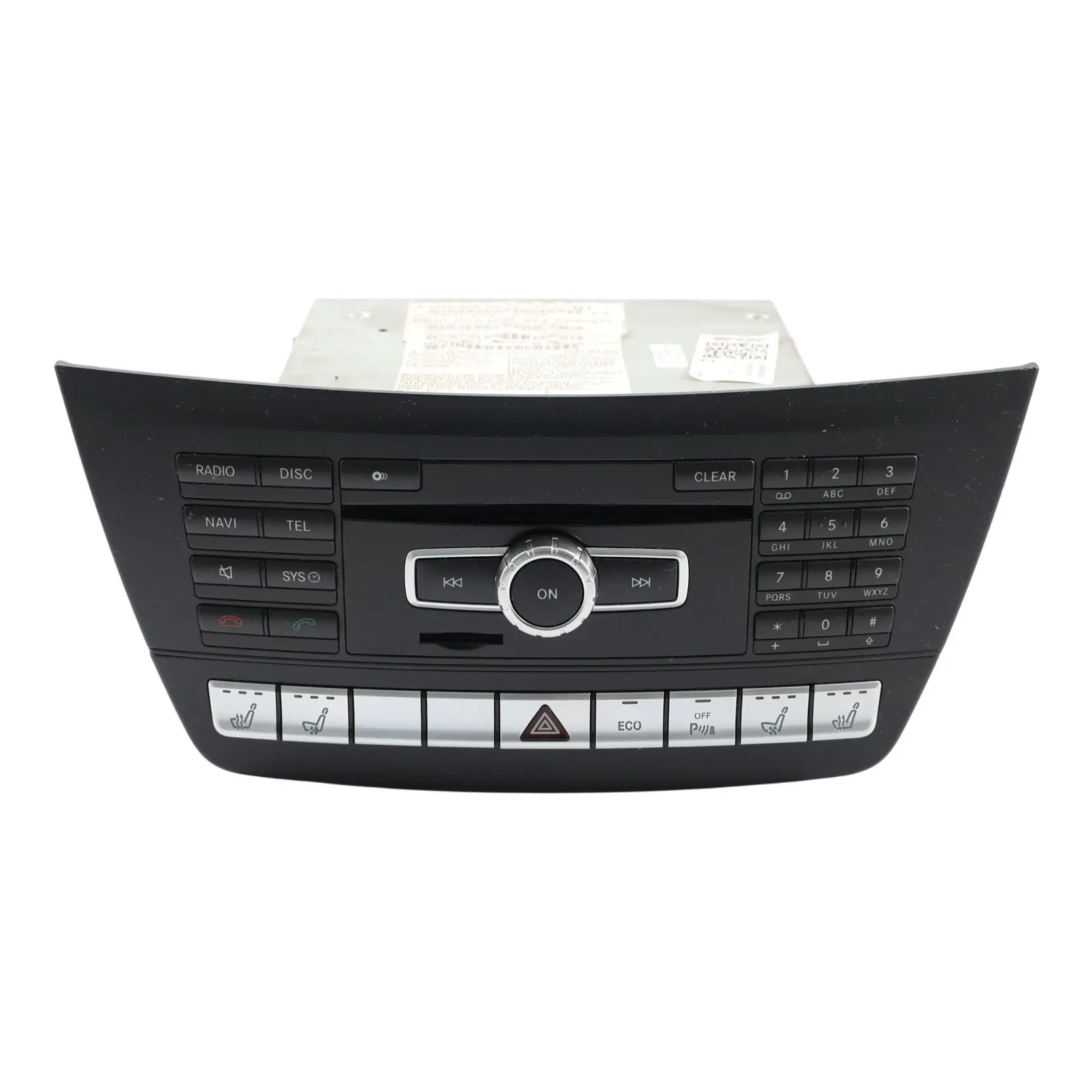 Mercedes W204 Lettore CD Audio Multimedia Radio Unità Centrale A2049006007