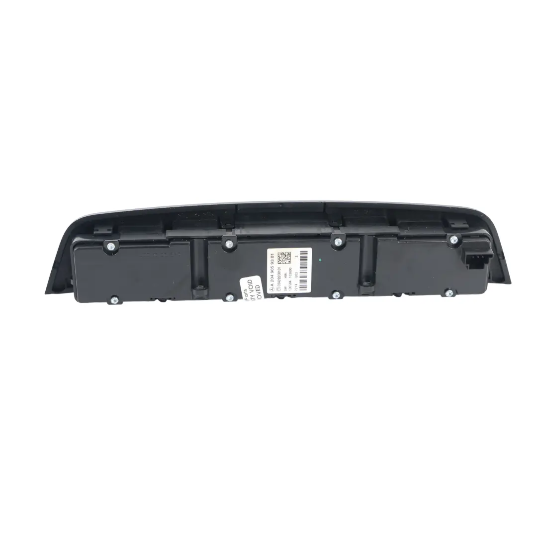 Interruttore Pannello Luci Modulo Centrale per Mercedes W204 con numero di parte A2049059301 Mercedes W204 Interruttore Pannello Luci Modulo Centrale - SKU A2049059301 - Numero di parte A2049059301
