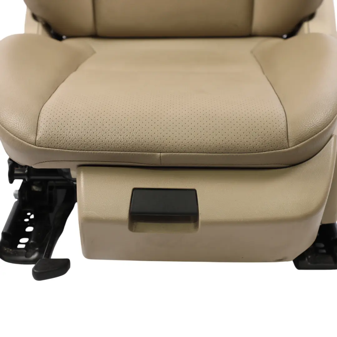 Mercedes W204 Front Seat Electric Heated Left N/S Imitation Leather Beige - SKU A2049100747-6 - Part number A2049100747