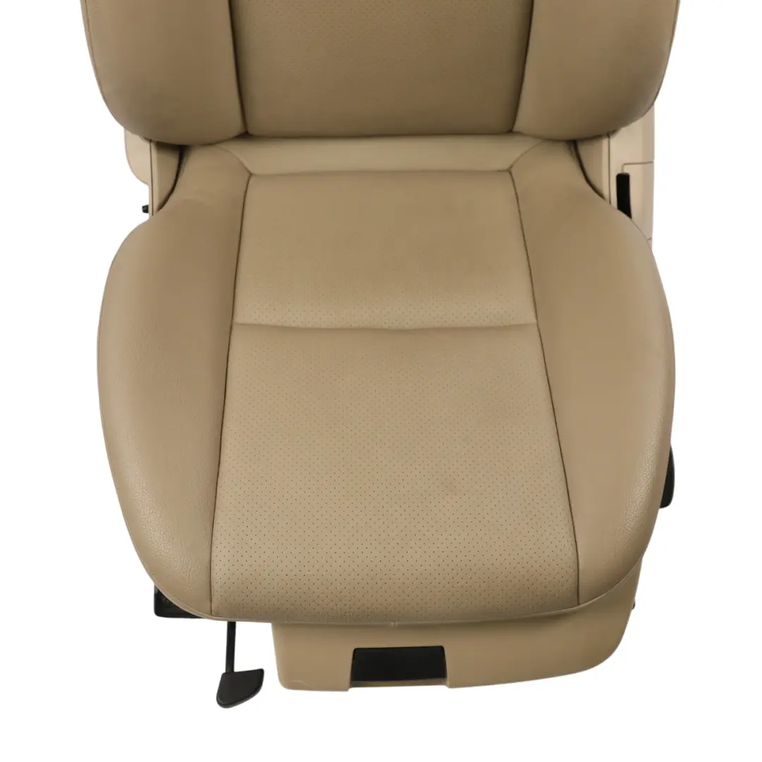 Mercedes W204 Front Seat Electric Heated Left N/S Imitation Leather Beige - SKU A2049100747-6 - Part number A2049100747