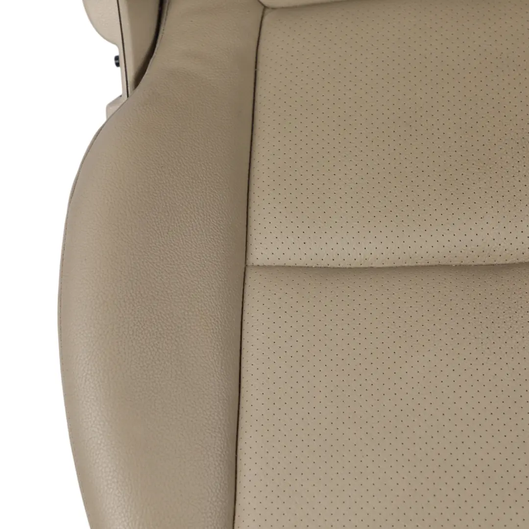Mercedes W204 Front Seat Electric Heated Left N/S Imitation Leather Beige - SKU A2049100747-6 - Part number A2049100747