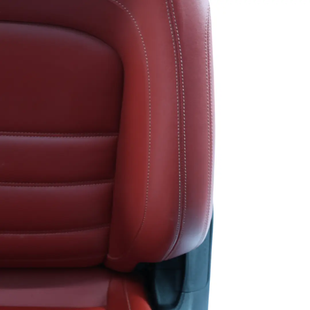 Mercedes C204 C207 A207 AMG Front Seat Memory Heated Left N/S Red Leather - SKU A2049109747-2 - Part number A2049109747
