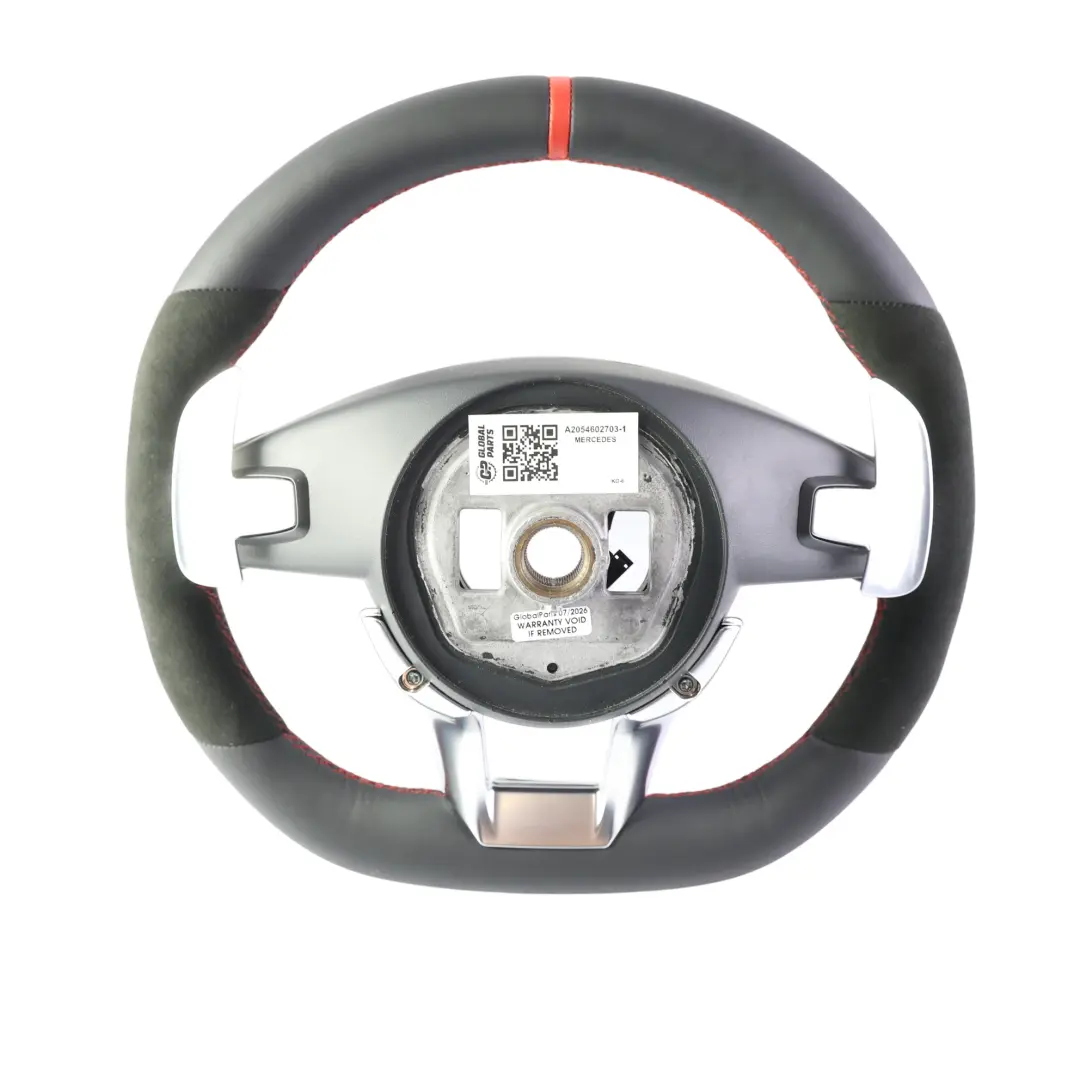 Mercedes W205 AMG Volante NUOVO Pelle Alcantara Cambio Paddle - SKU A2054602703-1 - Numero di parte A2054602703