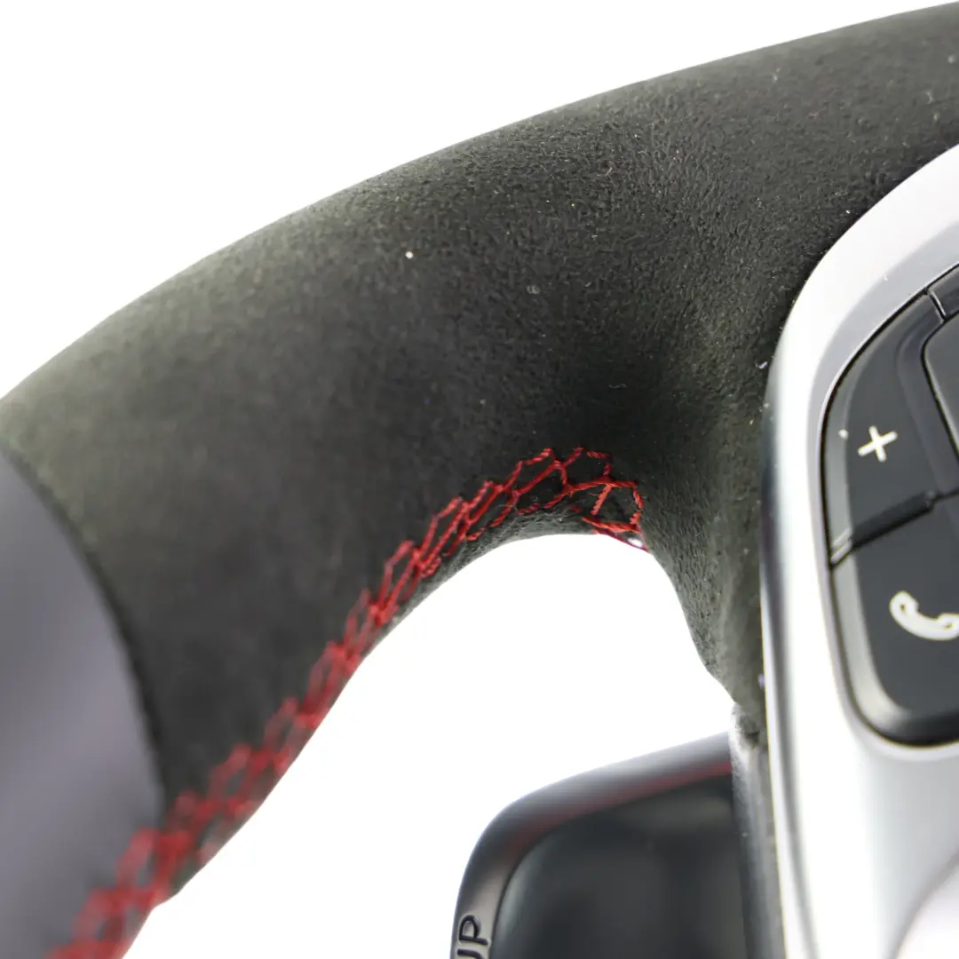 Mercedes W205 AMG Volante NUOVO Pelle Alcantara Cambio Paddle - SKU A2054602703-1 - Numero di parte A2054602703