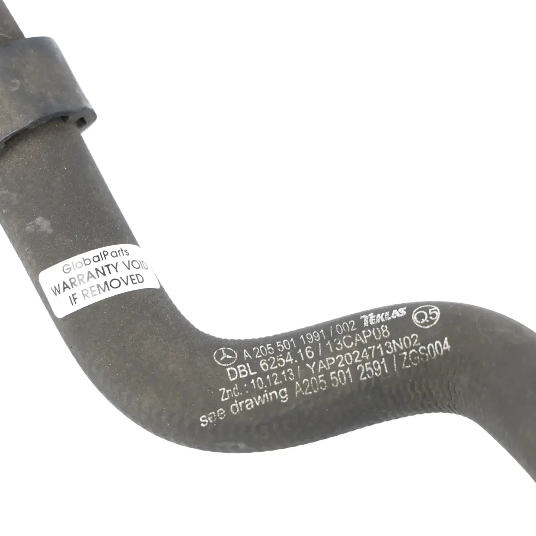 Mercedes W205 Motor Wasser Kühlmittel Kühler Rohr Schlauch OM651 - SKU A2055011991 - Teilenummer A2055011991