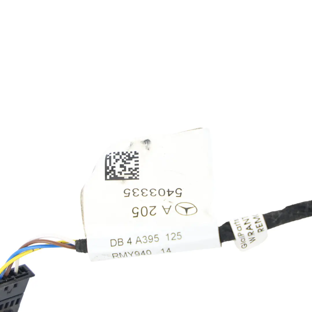 Wiązka Oświetlenia Wnęki Przednia Lewa do Mercedes W205 C253 X253 o numerze A2055403335 Mercedes W205 C253 X253 Wiązka Oświetlenia Wnęki Przednia Lewa - SKU A2055403335 - Numer Części A2055403335