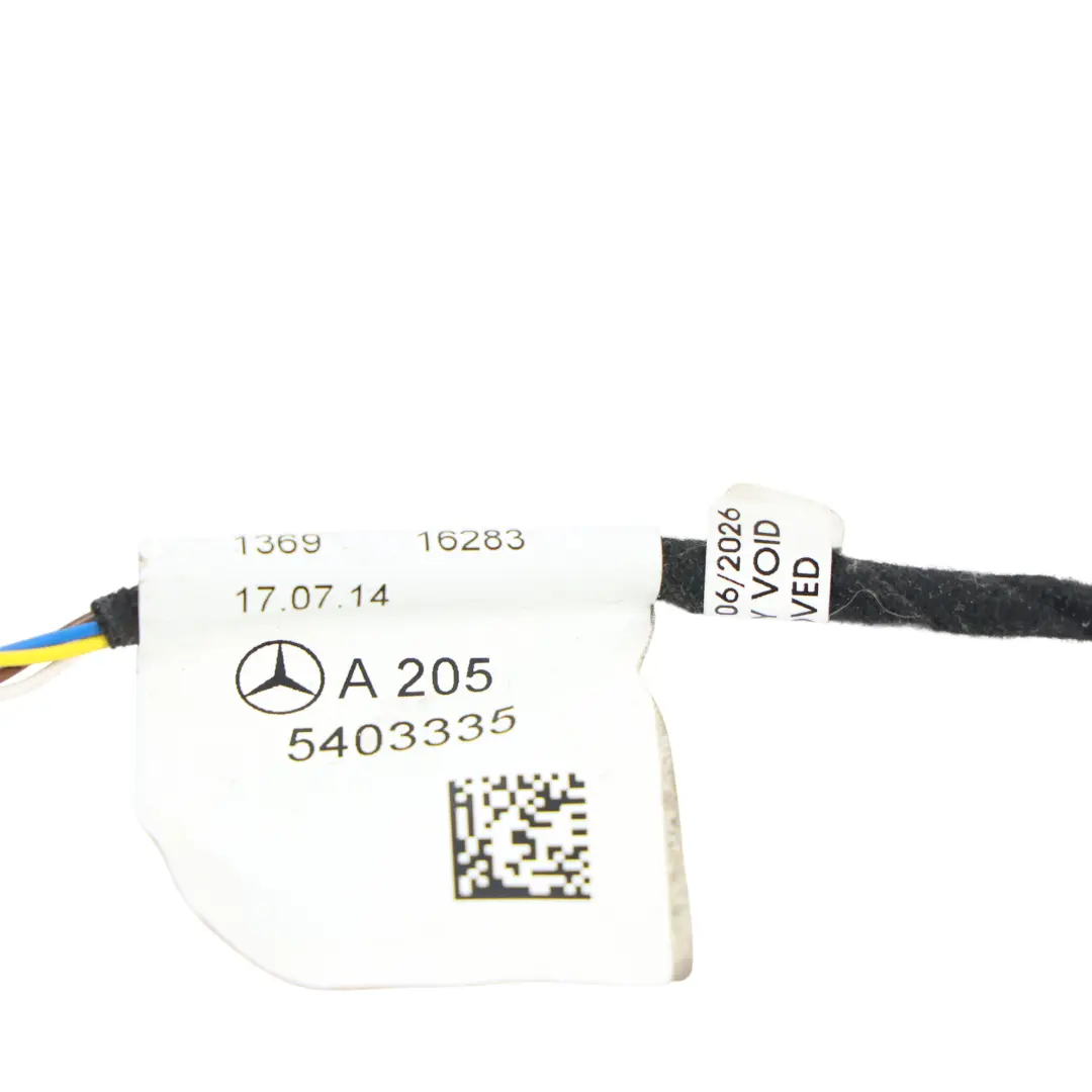 Mercedes W205 C253 X253 Footwell Light Wiring Cable Front Left N/S - SKU A2055403335 - Part number A2055403335