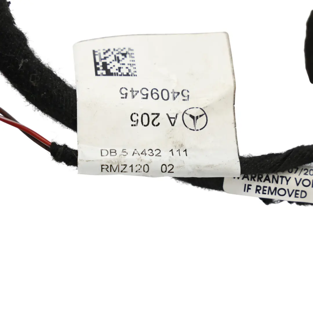 Mercedes C205 Sitzkabelbaum Vorne Links - SKU A2055409545 - Teilenummer A2055409545