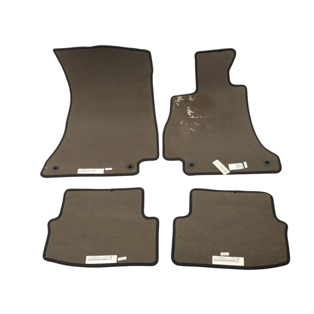 Mercedes C205 AMG Interior Carpet Floor Mats Black Front Rear Set - SKU RHD-A2056802601-1 - Part number A2056802601