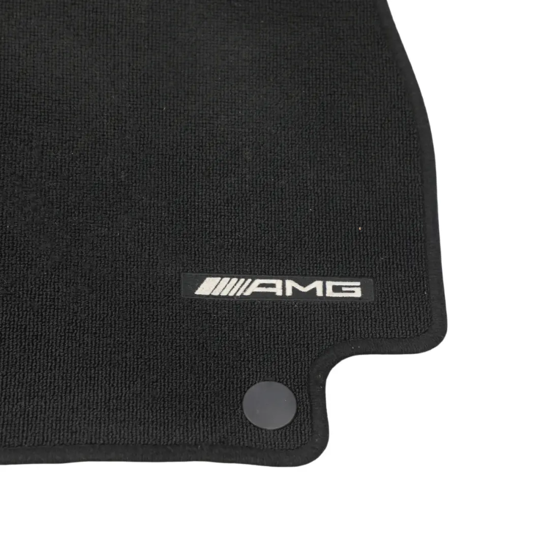 Mercedes C205 AMG Interior Carpet Floor Mats Black Front Rear Set - SKU RHD-A2056802601-1 - Part number A2056802601