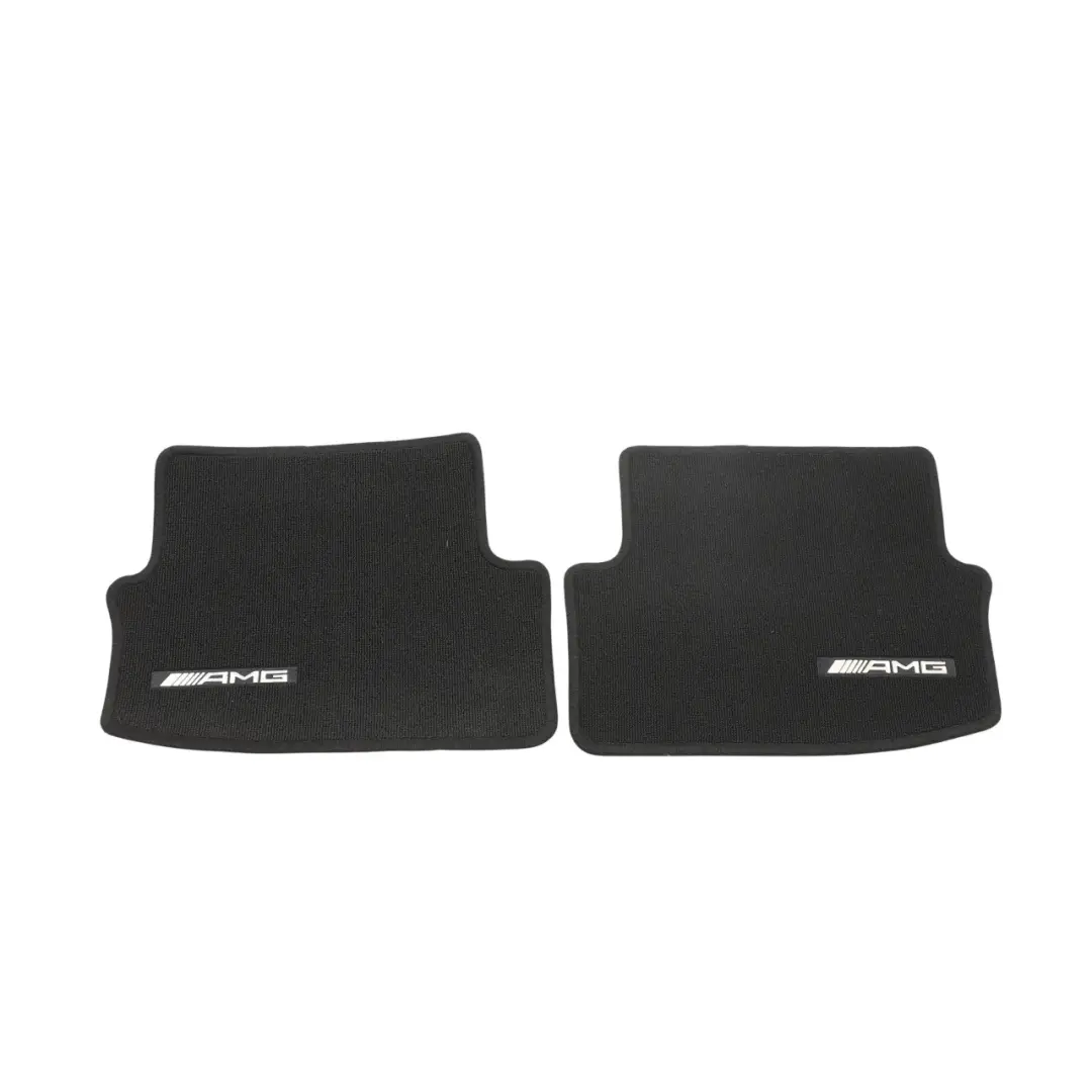 Mercedes C205 AMG Interior Carpet Floor Mats Black Front Rear Set - SKU RHD-A2056802601-1 - Part number A2056802601