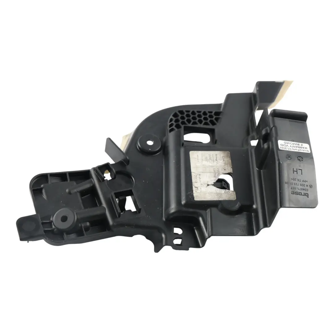 Mercedes C205 C238 Door Lock Cover Bracket Mount Front Left N/S - SKU A2057230108 - Part number A2057230108