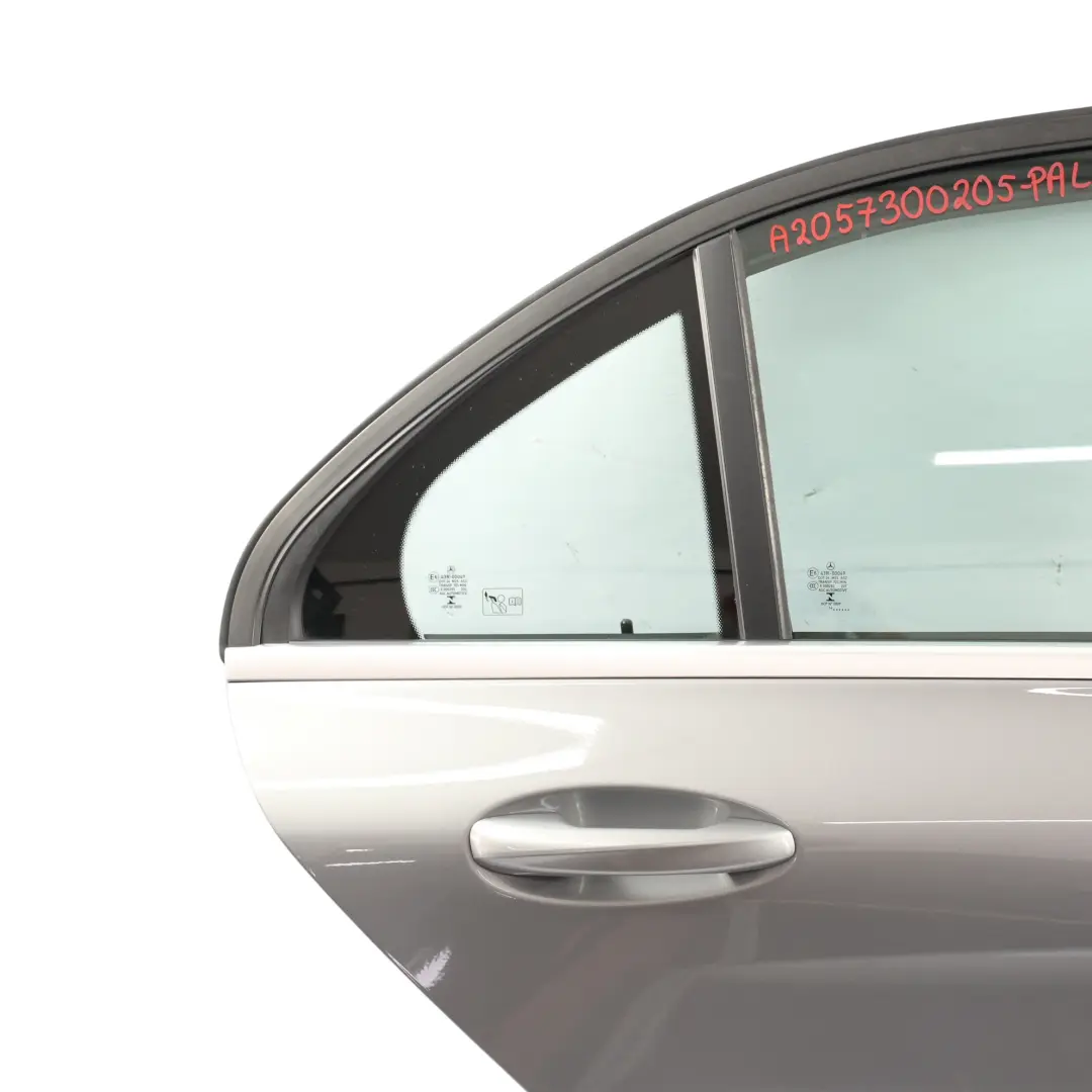 Door Rear Right O/S Palladium Silver Metallic - 792 to Mercedes W205 with Part number A2057300205 Mercedes W205 Door Rear Right O/S Palladium Silver Metallic - 792 - SKU A2057300205-PAL - Part number A2057300205