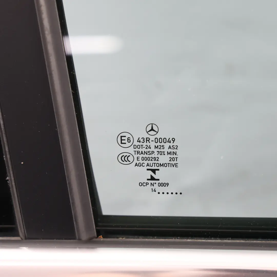 Mercedes W205 Door Rear Right O/S Palladium Silver Metallic - 792 - SKU A2057300205-PAL - Part number A2057300205