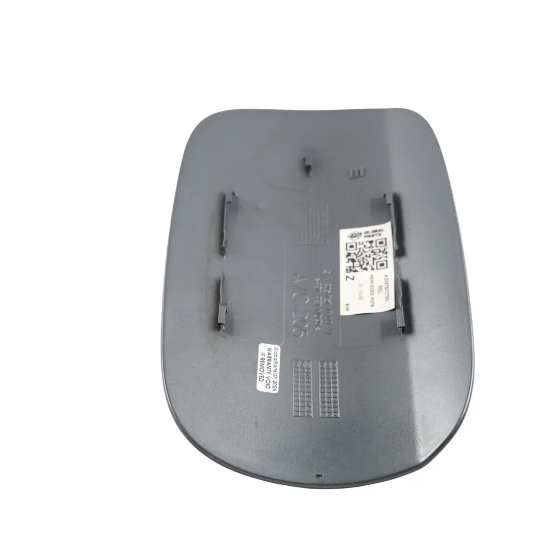 Tapa Combustible Gris Selenita Metalizado 992 para Mercedes C205 con número de pieza A2057571700 Mercedes C205 Tapa Combustible Gris Selenita Metalizado 992 - SKU A2057571700-SEL - Número de pieza A2057571700