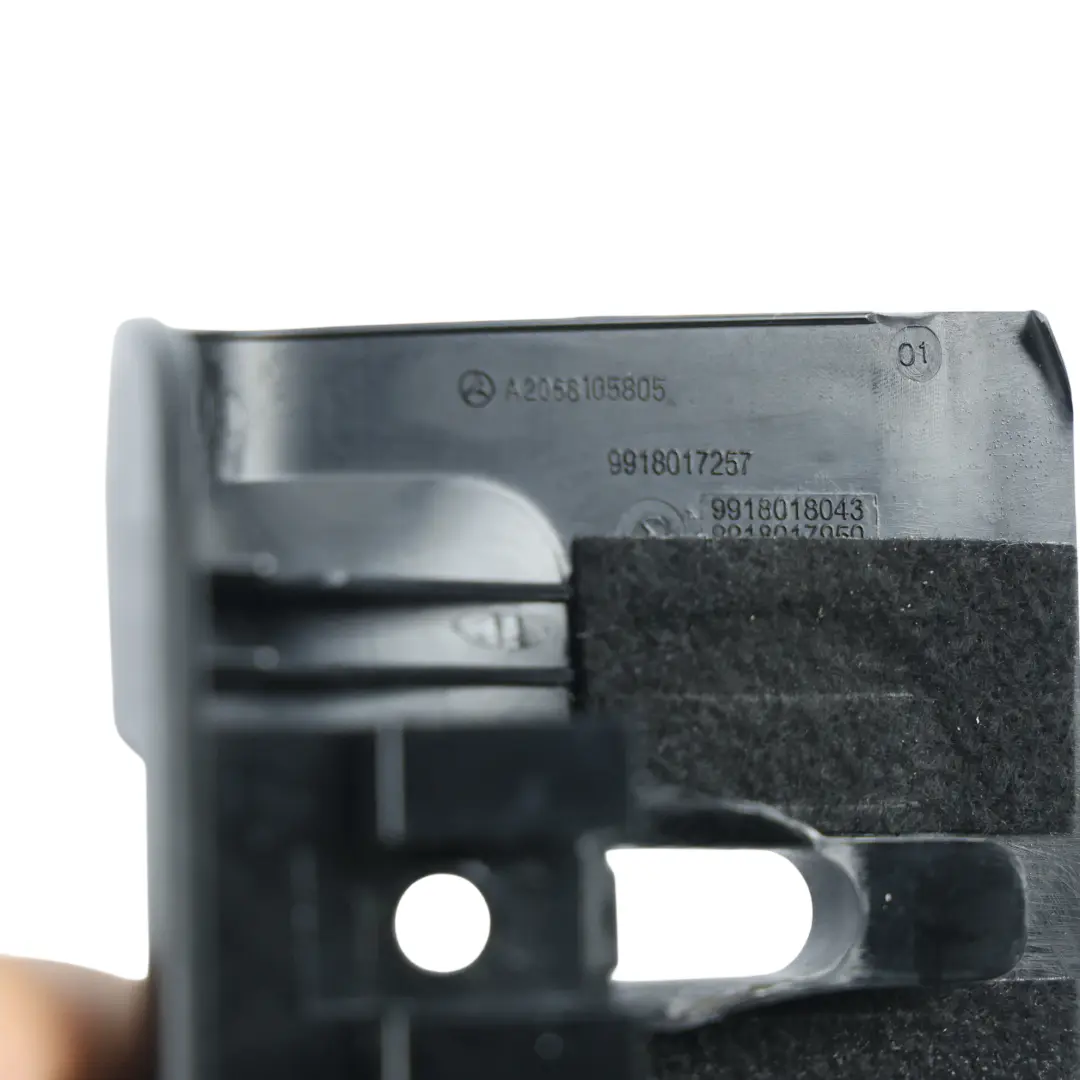 Mercedes S205 Abdeckung Verkleidung Doppel Rollo Rechts - SKU A2058105805 - Teilenummer A2058105805