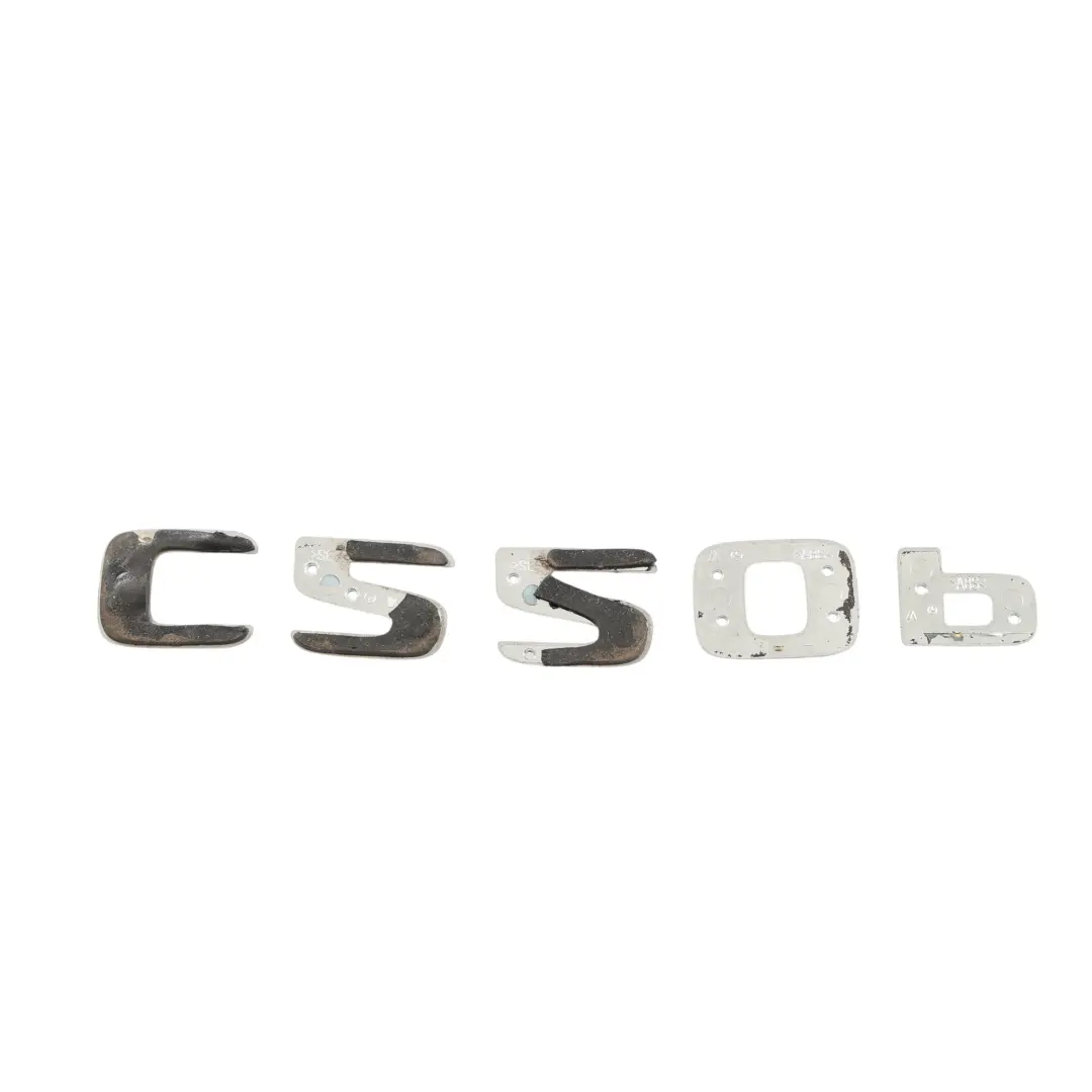 Mercedes C205 Boot Trunk Lid Model Badge Emblem C220D Lettering - SKU A2058179600 - Part number A2058179600