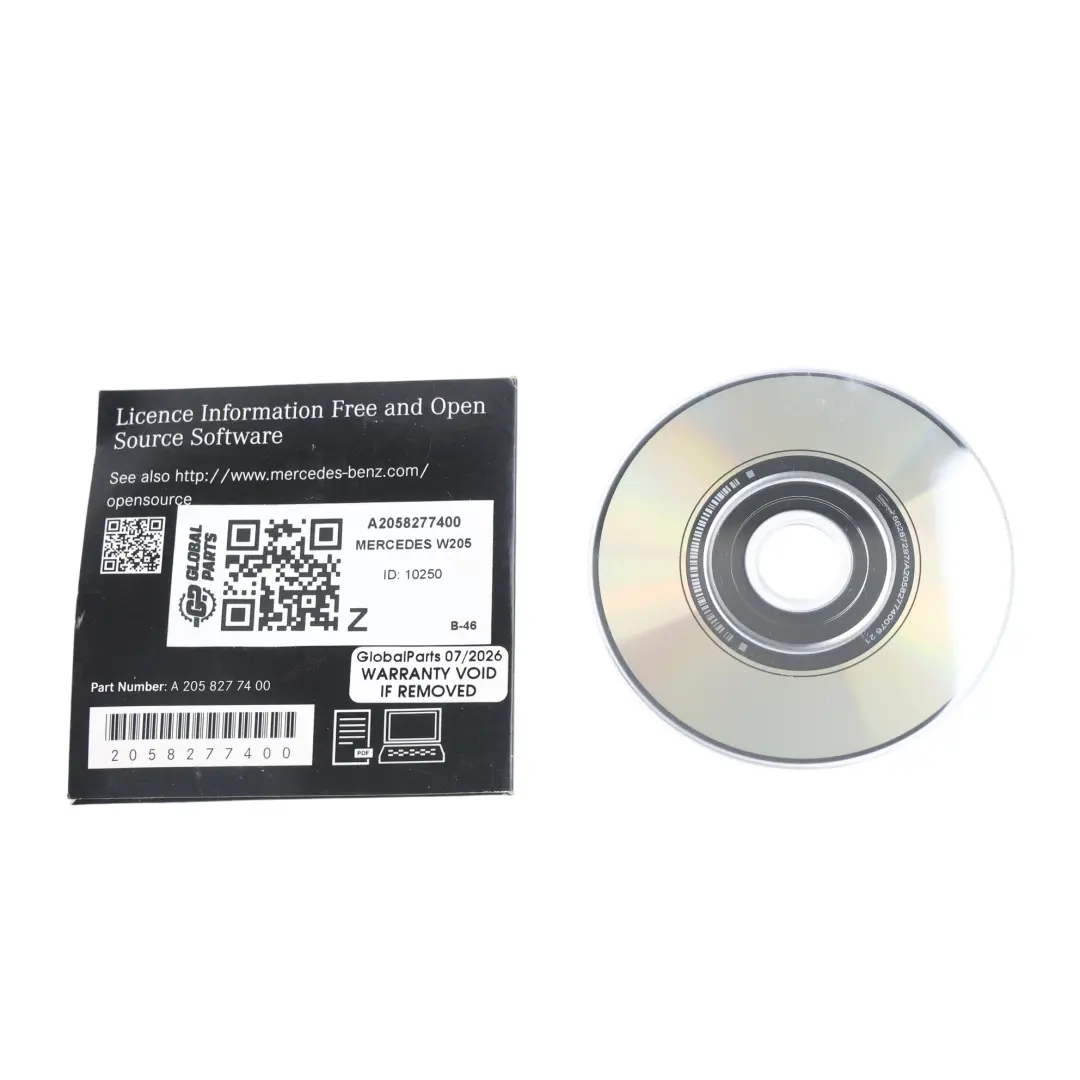 Informazioni Licenza Software Libero Open Source per Mercedes C205 CD con numero di parte A2058277400 Mercedes C205 CD Informazioni Licenza Software Libero Open Source - SKU A2058277400 - Numero di parte A2058277400