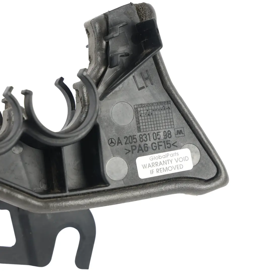 Mercedes W205 C205 Seal Carrier Copping Air Duct Lower Left N/S - SKU A2058310598 - Part number A2058310598