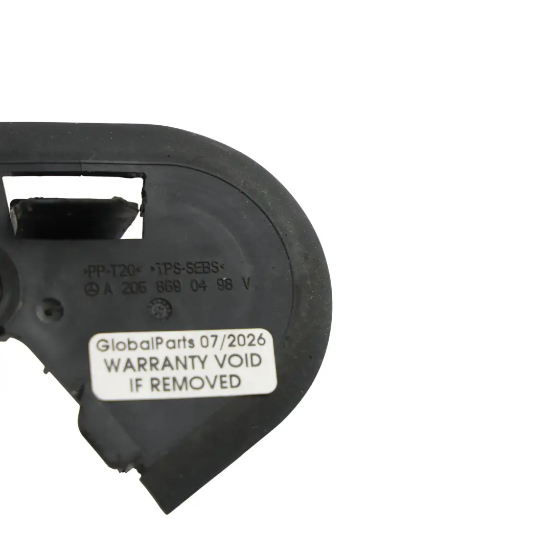 Windscreen Washer Filler Neck Bracket to Mercedes C205 W213 S205 C253 with Part number A2058690498 Mercedes C205 W213 S205 C253 Windscreen Washer Filler Neck Bracket - SKU A2058690498 - Part number A2058690498