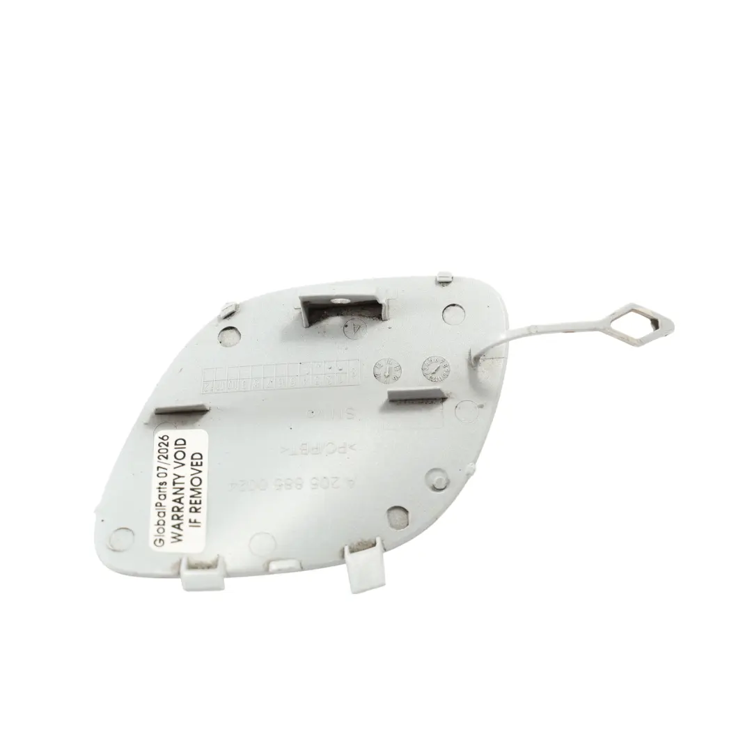 Copri Gancio Traino Anteriore Bianco Polare per Mercedes S205 C205 con numero di parte A2058850024 Mercedes S205 C205 Copri Gancio Traino Anteriore Bianco Polare - SKU A2058850024-POL - Numero di parte A2058850024