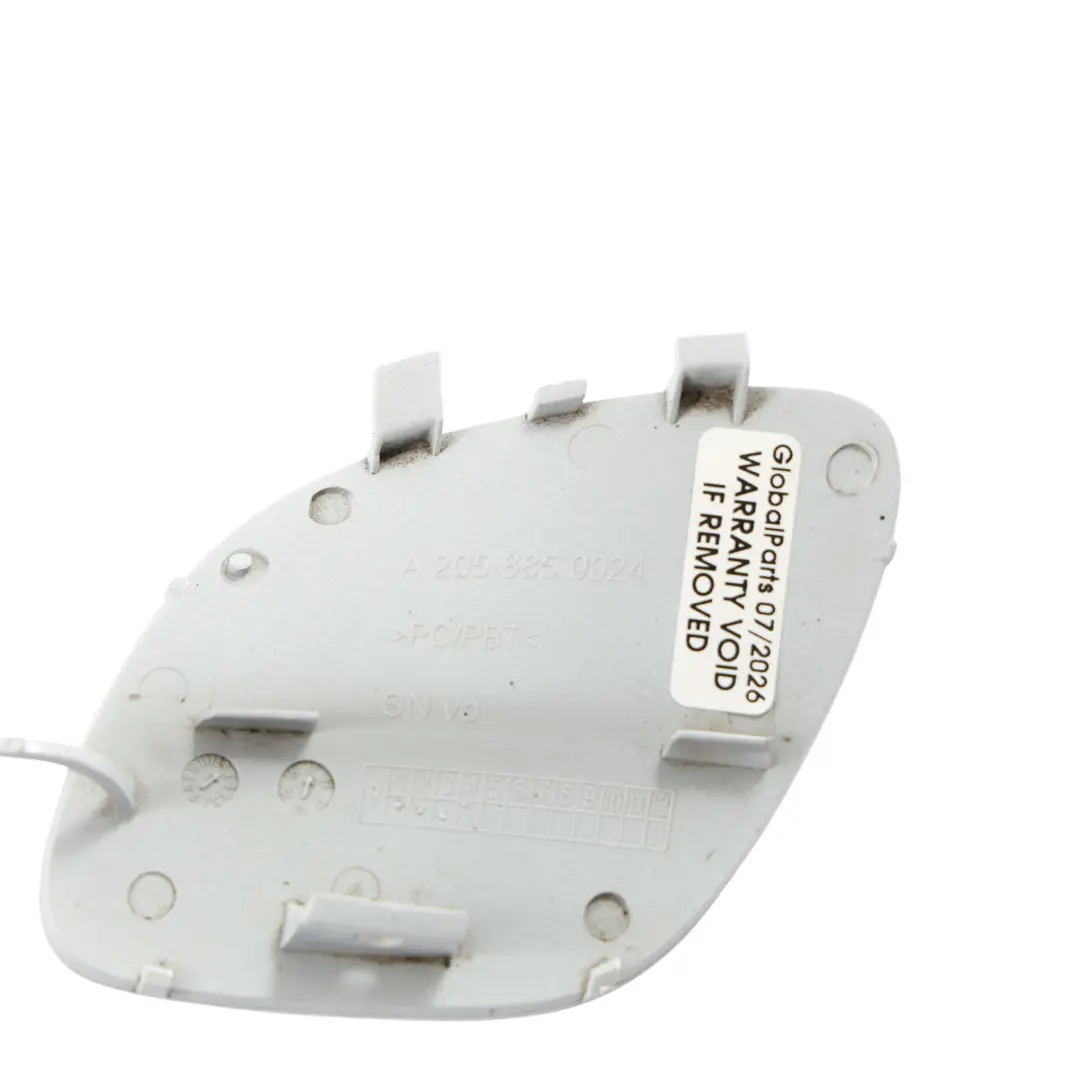 Mercedes S205 C205 Tapa Ojo Remolque Delantero Blanco Polar 149 - SKU A2058850024-POL - Número de pieza A2058850024