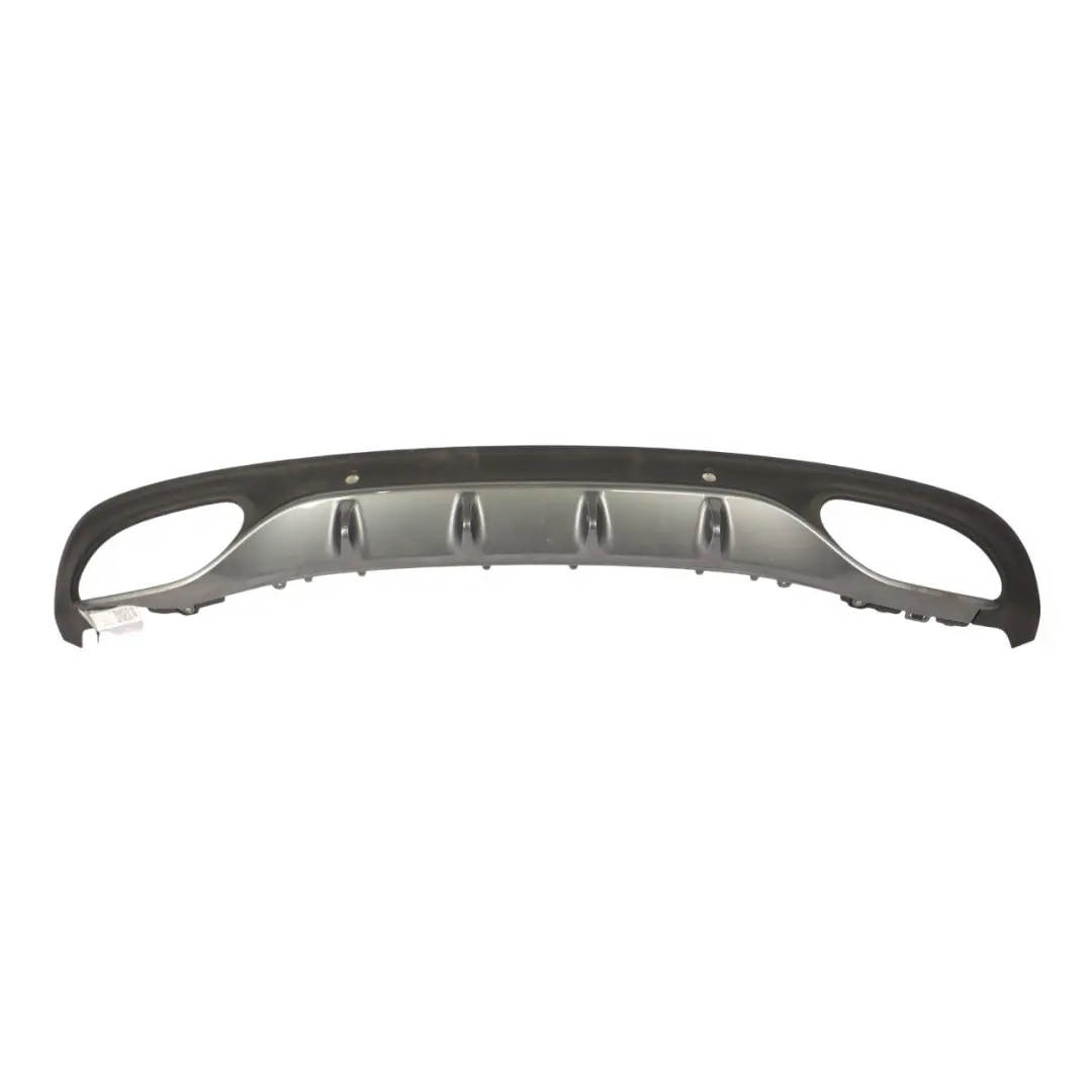 Mercedes A205 C205 AMG Rear Bumper Diffuser Trim Panel Cover Selenite Grey - 992 - SKU A2058858938-SEL - Part number A2058858938