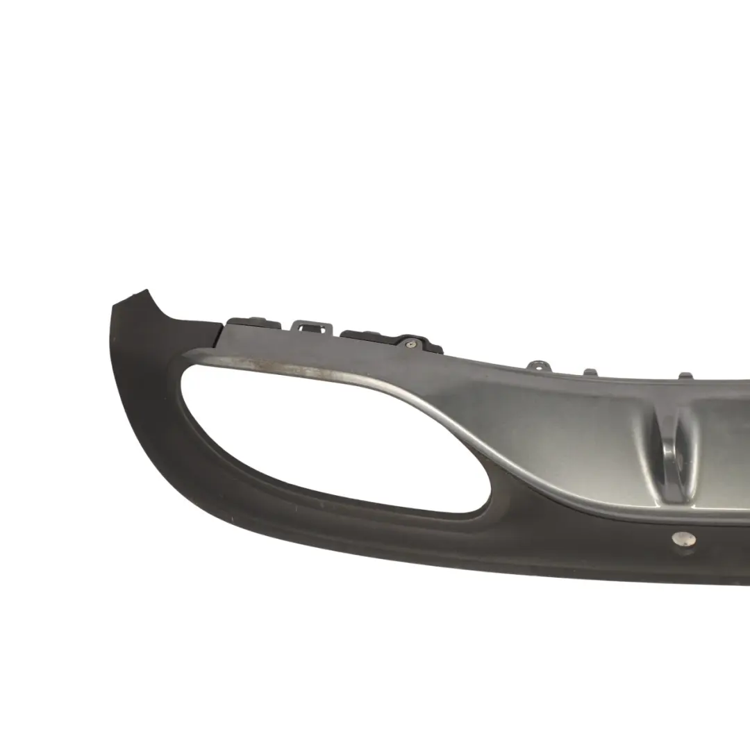 Bumper Diffuser Trim Panel Cover Selenite Grey - 992 to Mercedes A205 C205 AMG Rear with Part number A2058858938 Mercedes A205 C205 AMG Rear Bumper Diffuser Trim Panel Cover Selenite Grey - 992 - SKU A2058858938-SEL - Part number A2058858938