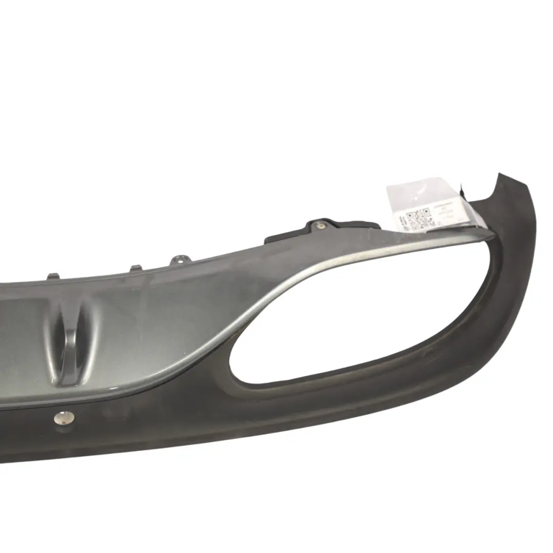 Mercedes A205 C205 AMG Rear Bumper Diffuser Trim Panel Cover Selenite Grey - 992 - SKU A2058858938-SEL - Part number A2058858938