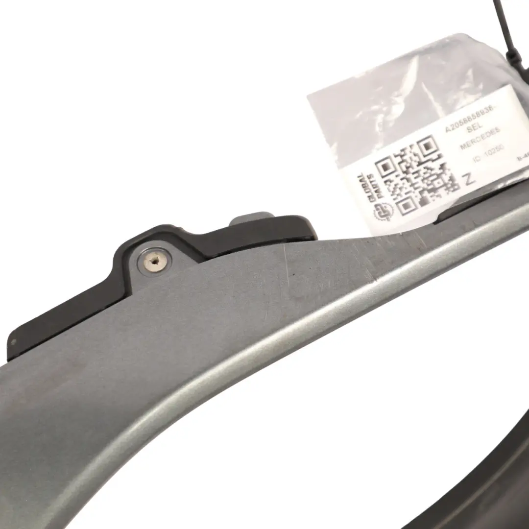 Bumper Diffuser Trim Panel Cover Selenite Grey - 992 to Mercedes A205 C205 AMG Rear with Part number A2058858938 Mercedes A205 C205 AMG Rear Bumper Diffuser Trim Panel Cover Selenite Grey - 992 - SKU A2058858938-SEL - Part number A2058858938